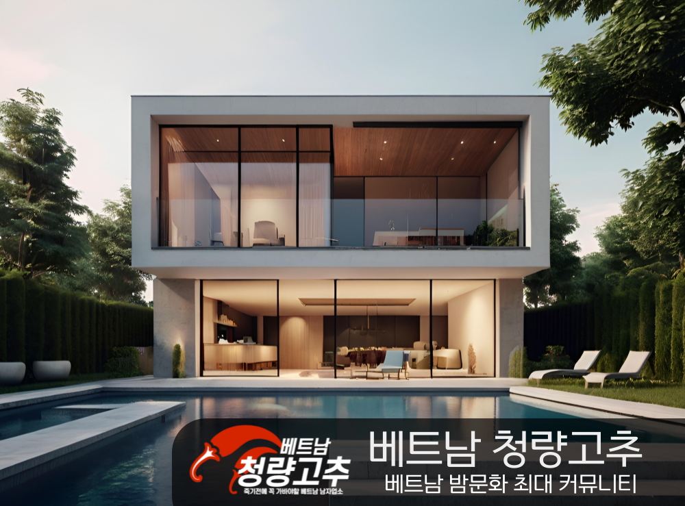 하노이 풀빌라 차량 숙박 DK비앤비