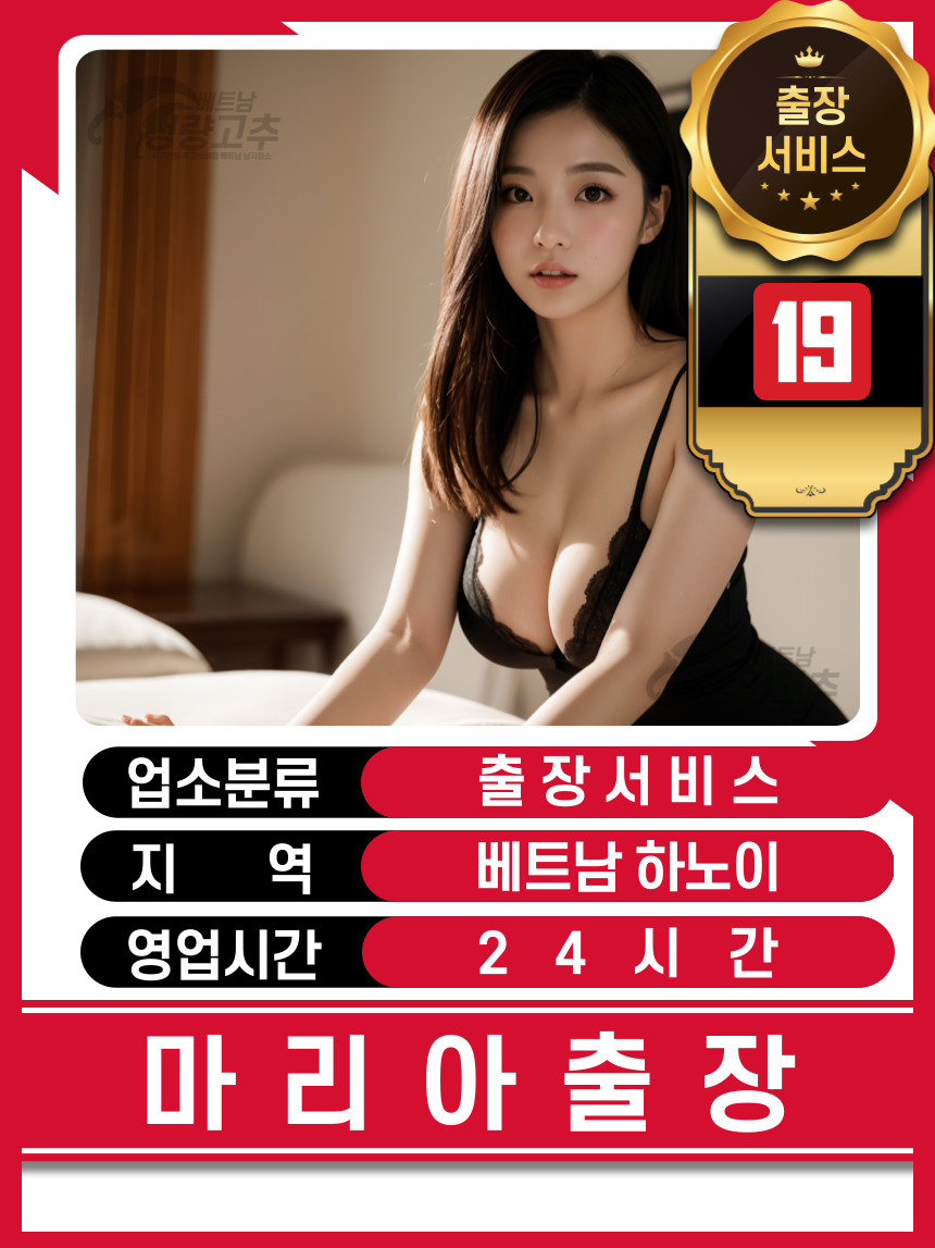 하노이 마리아 출장마사지 가격표