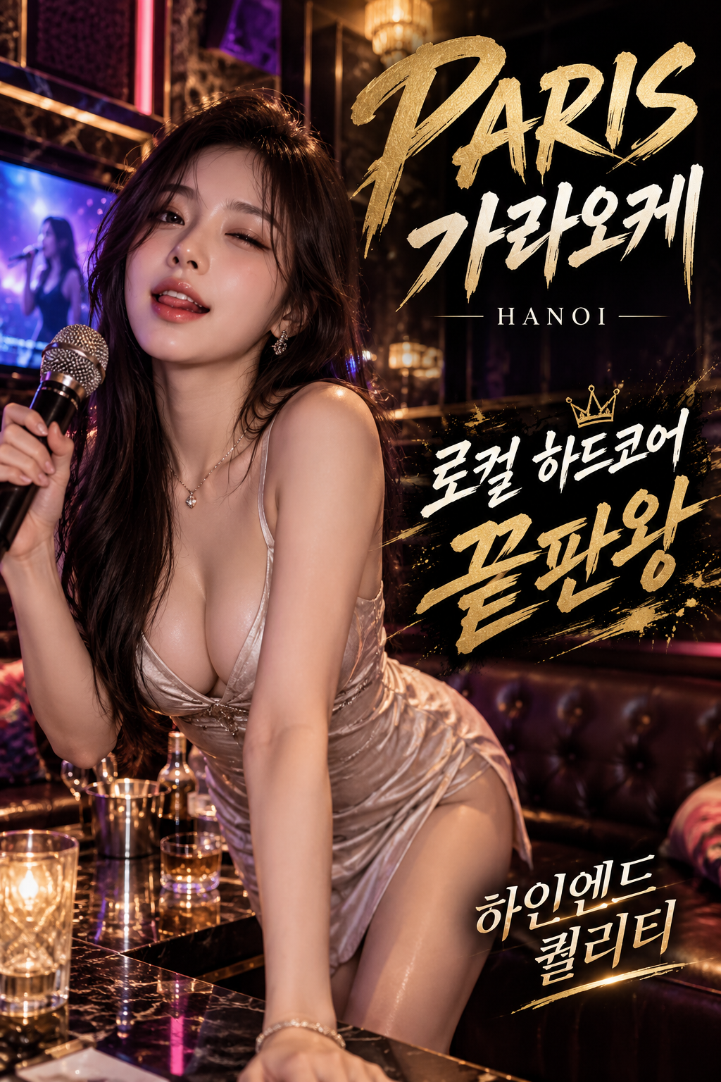 하노이  PARIS 가라오케 환경/배경 설명